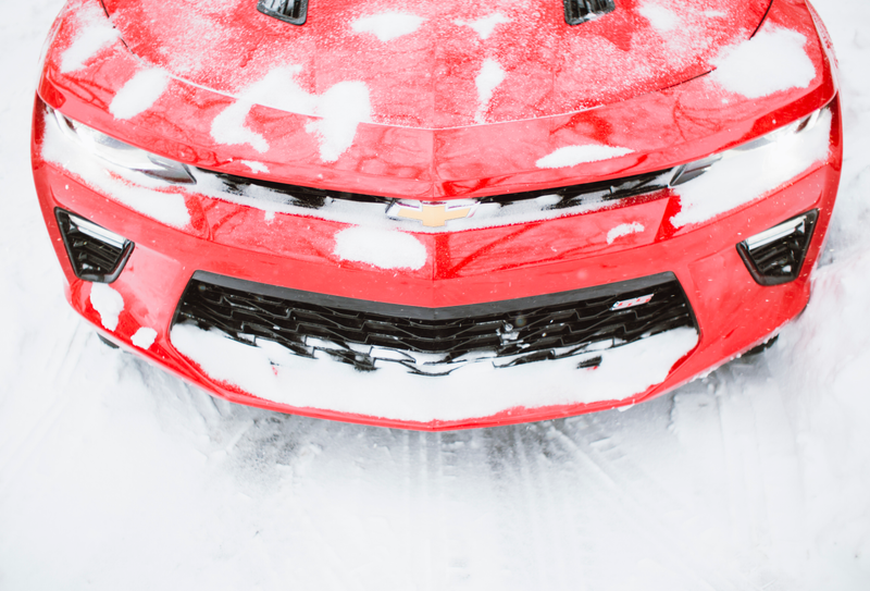 Illustration for article titled A 455 Horsepower V8 Camaro On Snow Tires Is The Best Worst Blizzard Car Ever